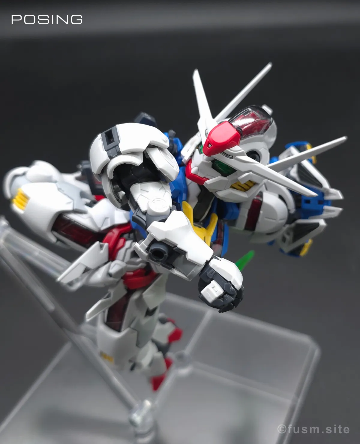 MGSD ガンダムエアリアル レビュー ポージング 08