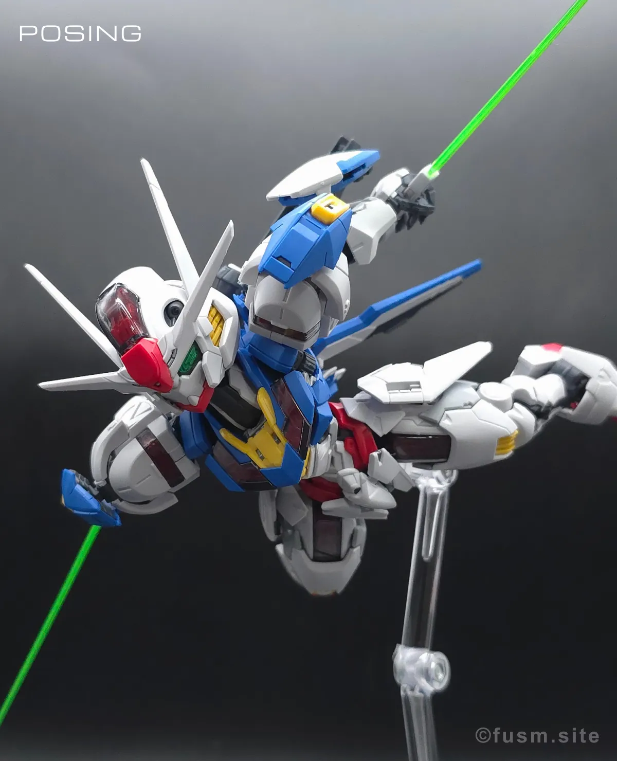 MGSD ガンダムエアリアル レビュー ポージング 11