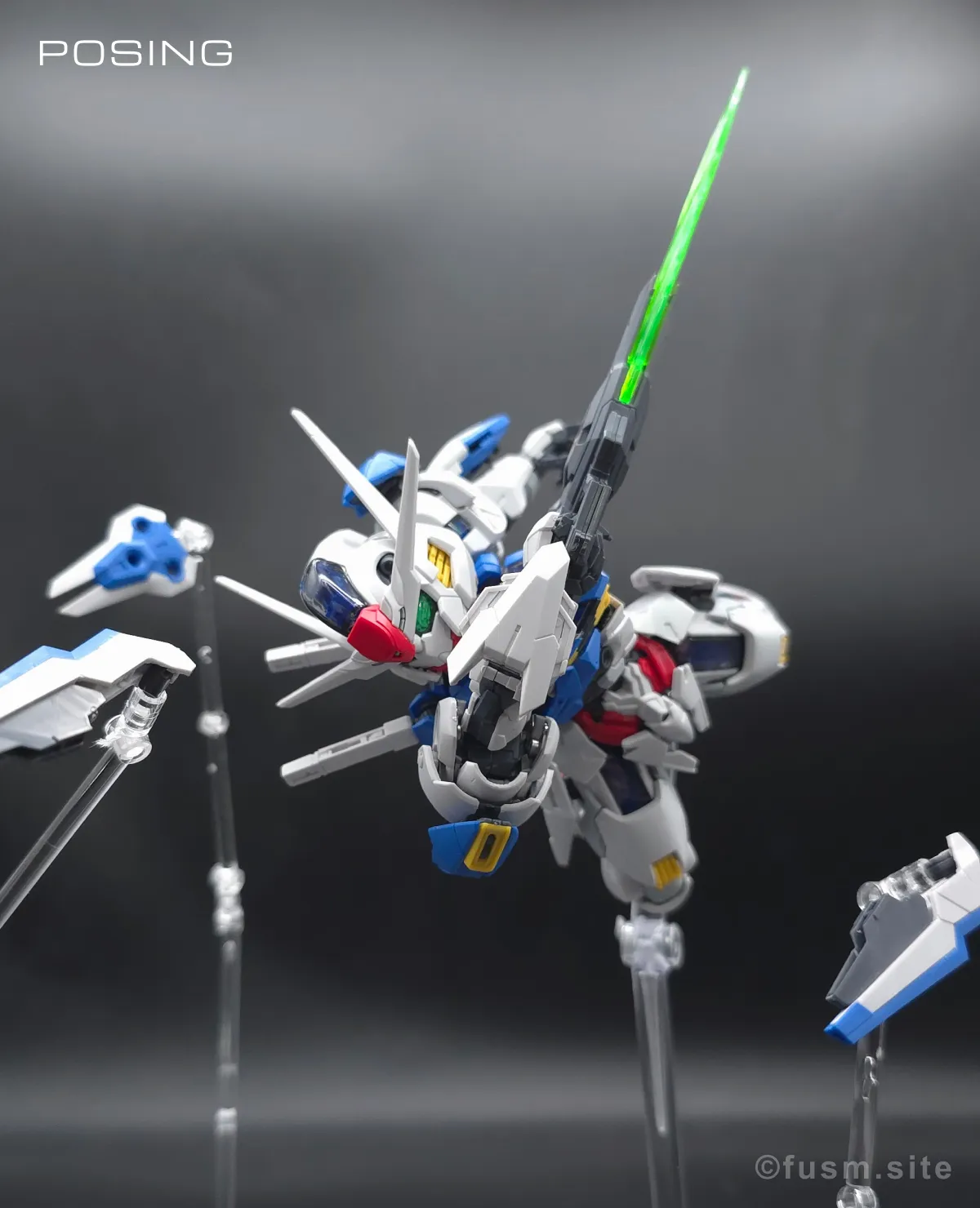 MGSD ガンダムエアリアル レビュー ポージング 20