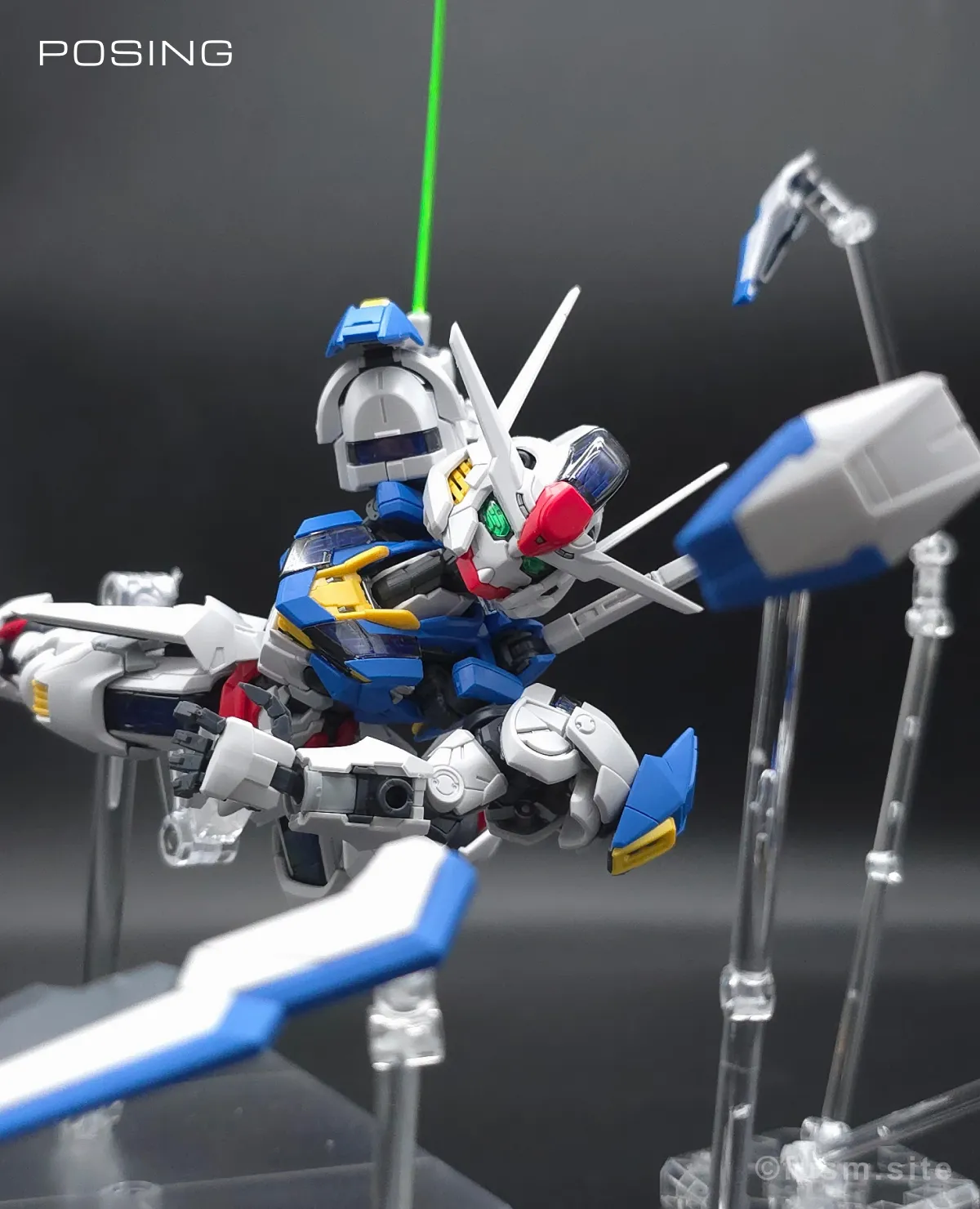 MGSD ガンダムエアリアル レビュー ポージング 21