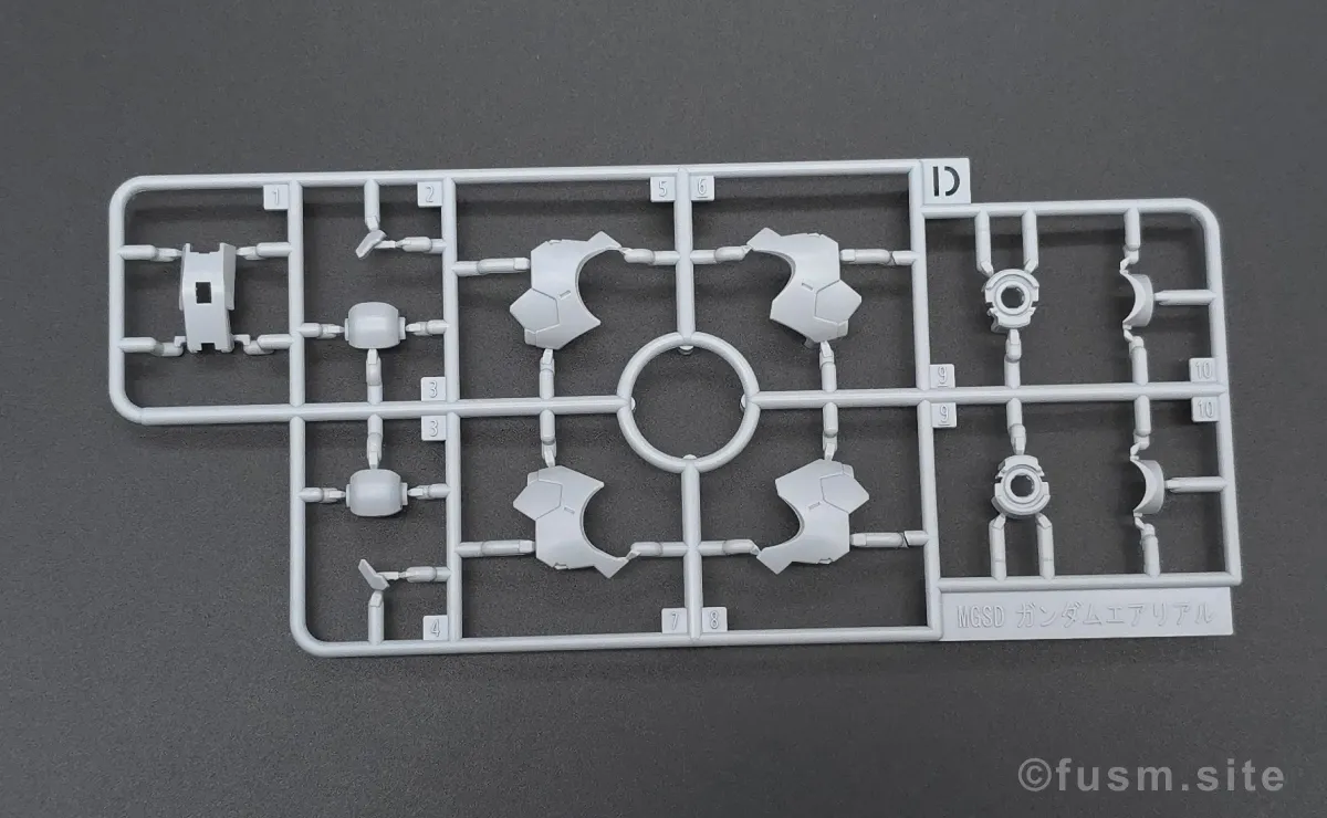 MGSD ガンダムエアリアル レビュー ランナー 04