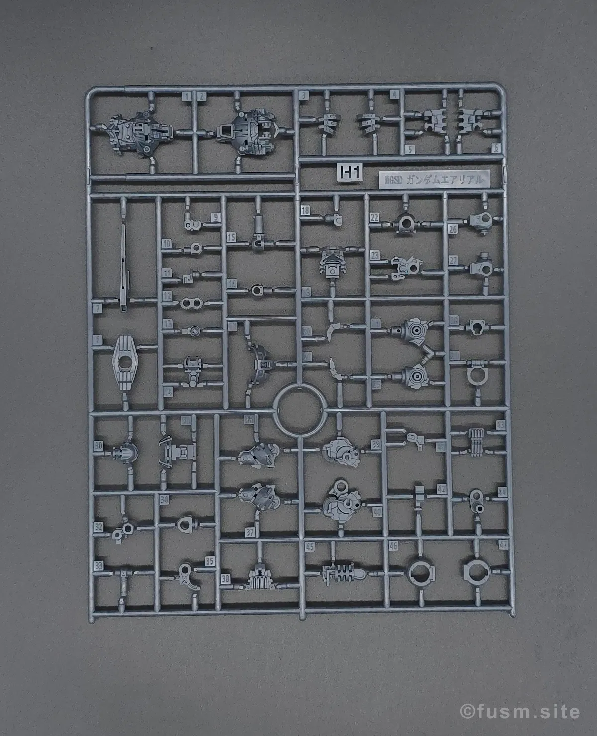 MGSD ガンダムエアリアル レビュー ランナー 08