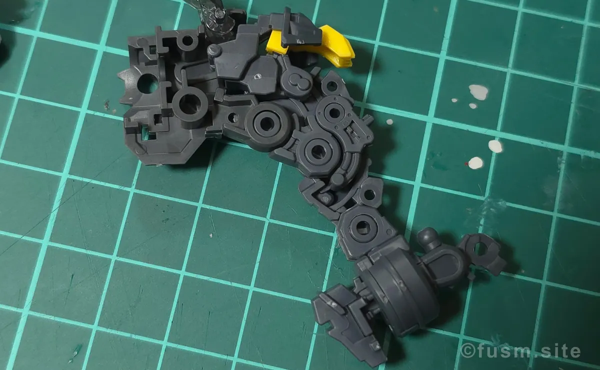 MGSD ガンダムエアリアル レビュー パーツ・構造・組み立て 01