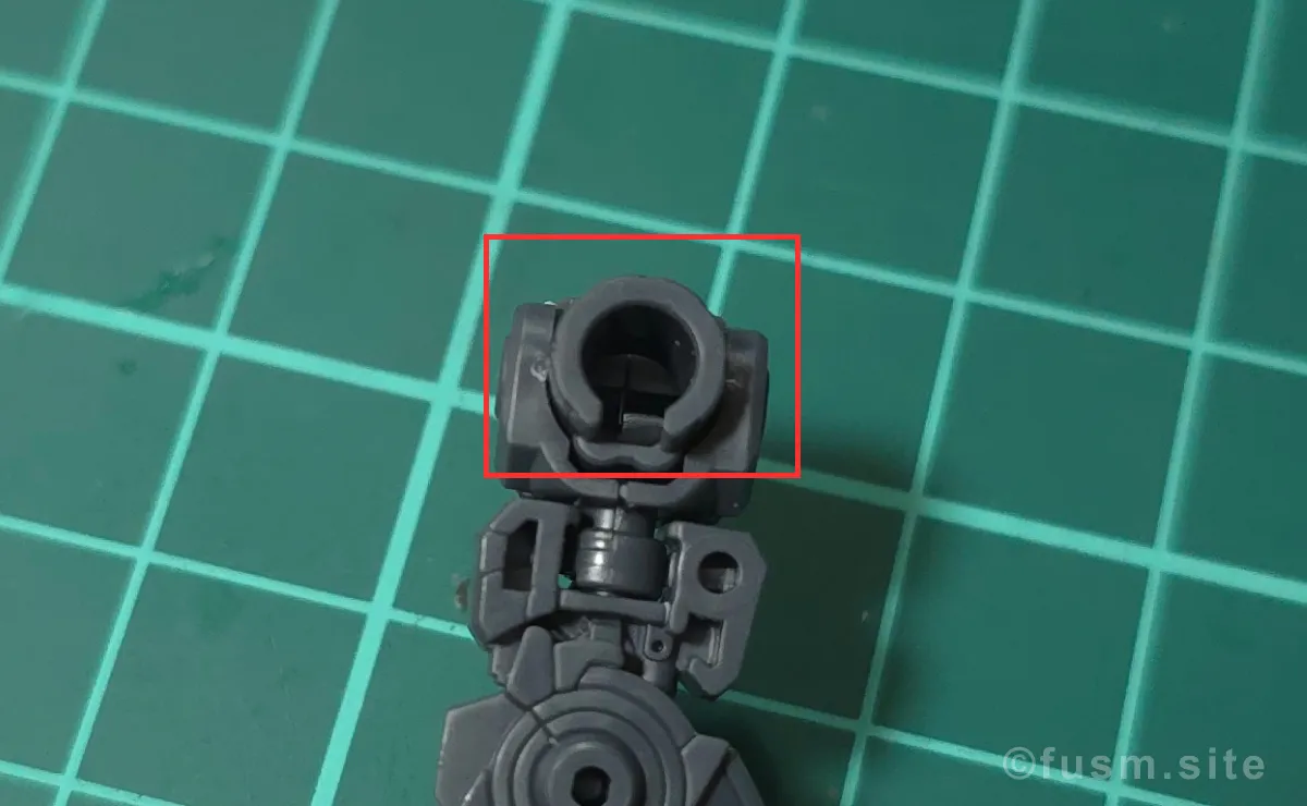 MGSD ガンダムエアリアル レビュー パーツ・構造・組み立て 02