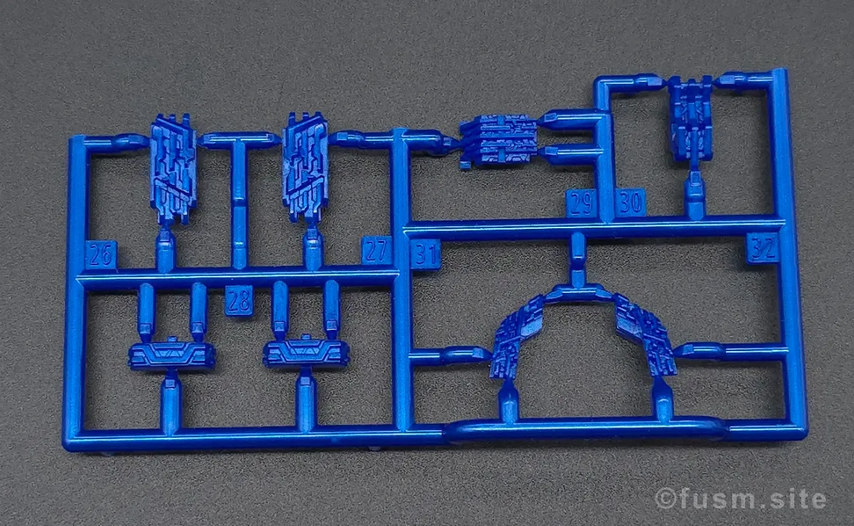 MGSD ガンダムエアリアル レビュー パーツ・構造・組み立て 04