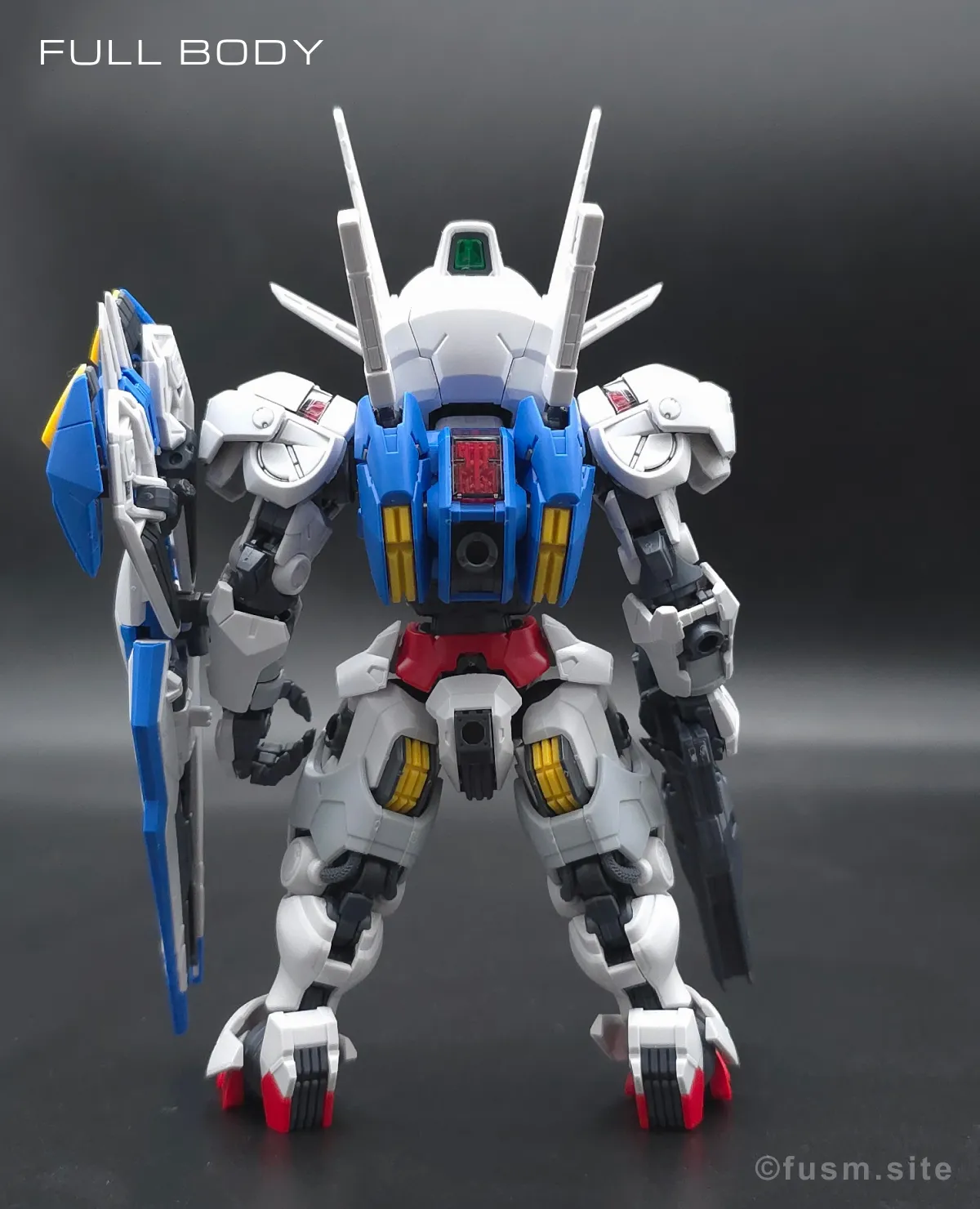 MGSD ガンダムエアリアル レビュー 多角的に見た全体の外観・素組み 04