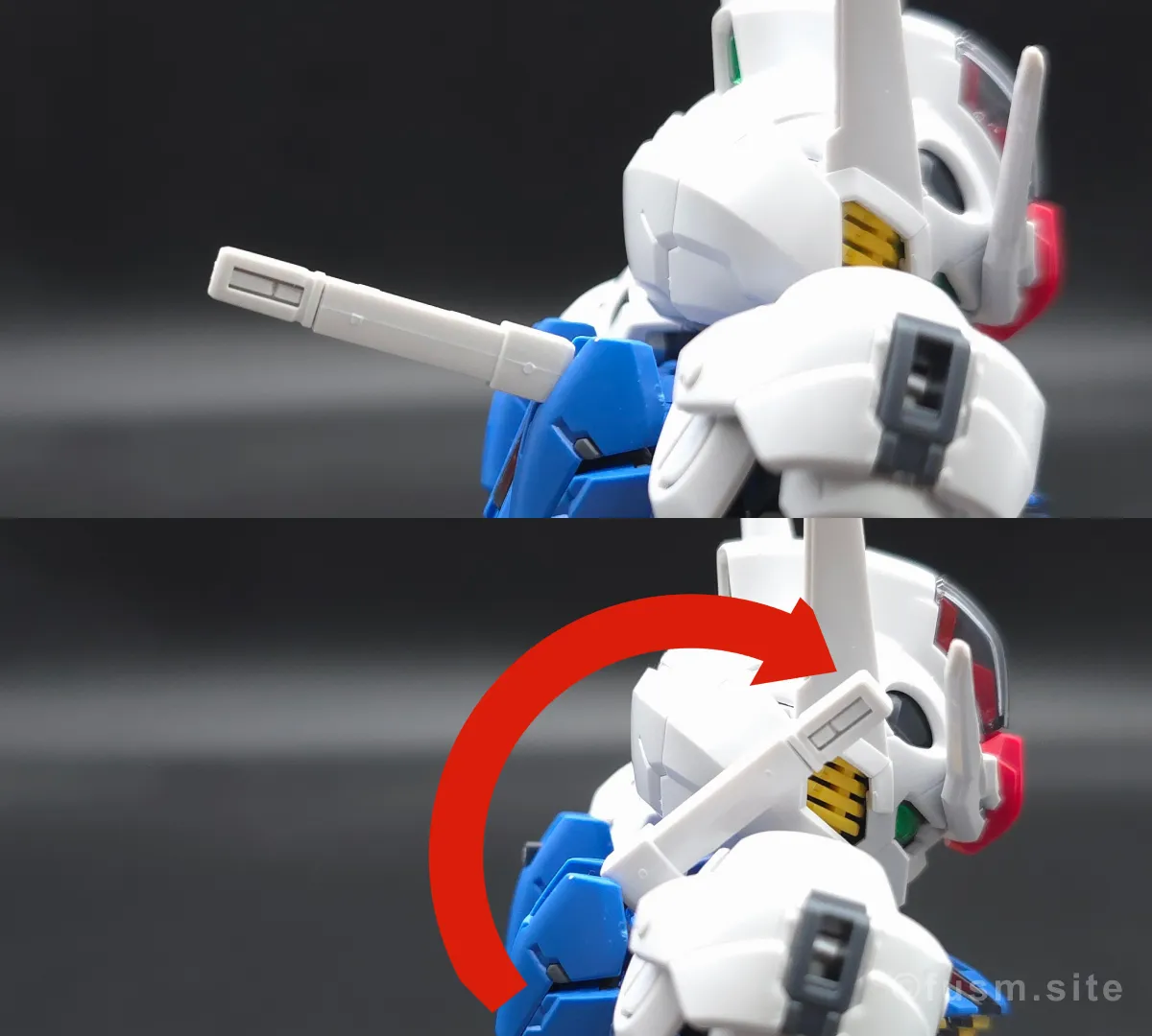 MGSD ガンダムエアリアル レビュー 武装 2