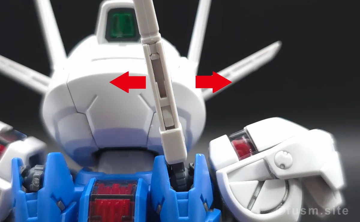 MGSD ガンダムエアリアル レビュー 武装 3