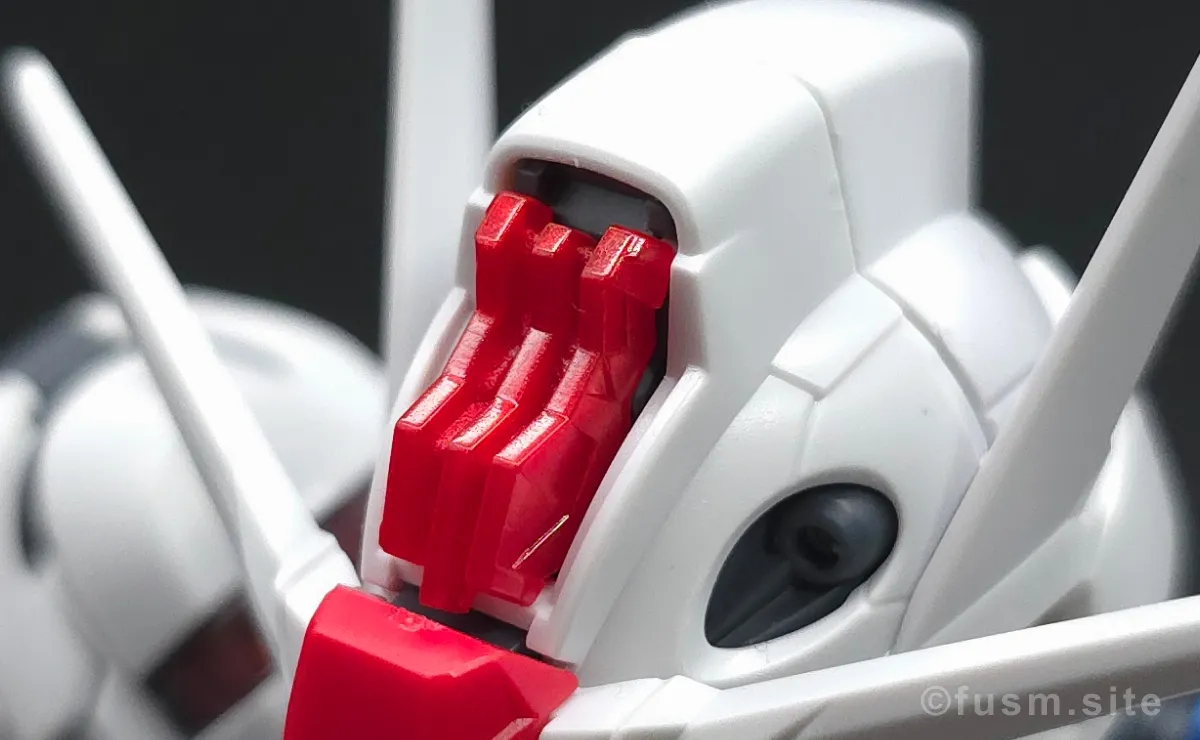 MGSD ガンダムエアリアル レビュー 頭部ディテール 04