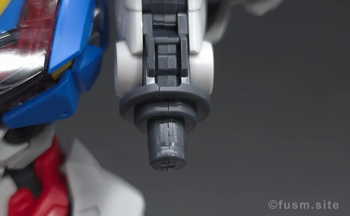 MGSD ガンダムエアリアル レビュー 腕部ディテール 可動域 04