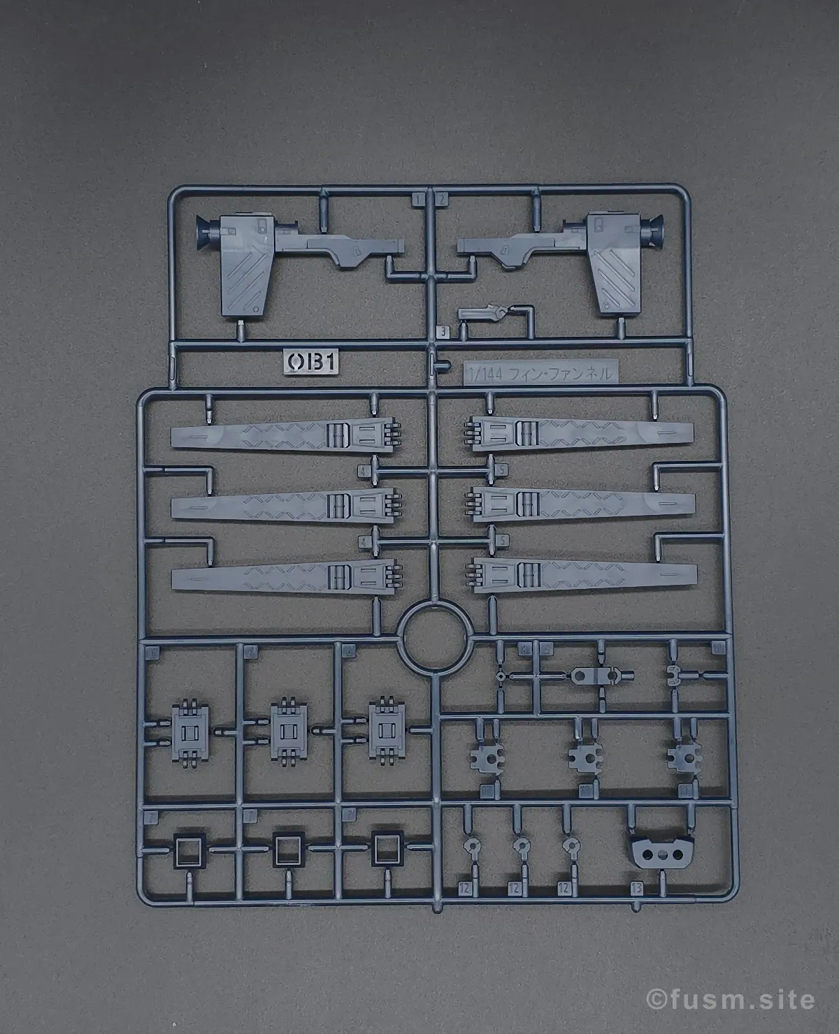 オプションパーツセット ガンプラ 19 (フィン・ファンネル) レビュー ランナー 02