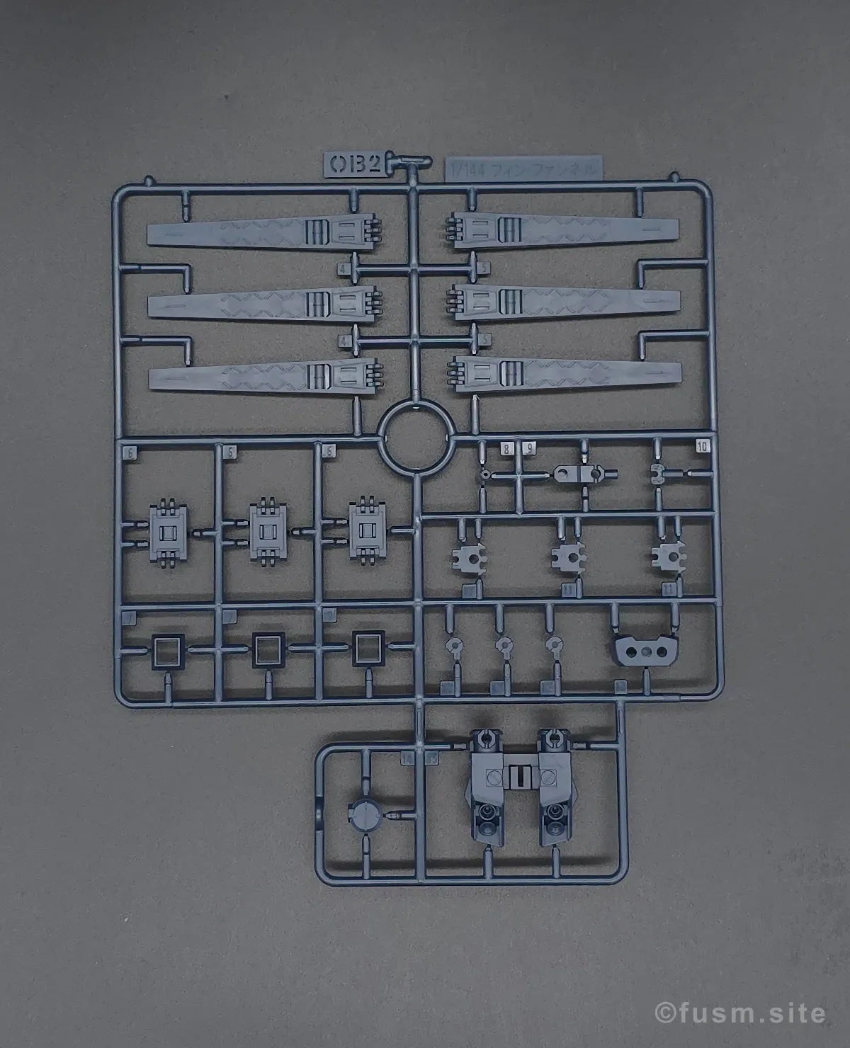 オプションパーツセット ガンプラ 19 (フィン・ファンネル) レビュー ランナー 03