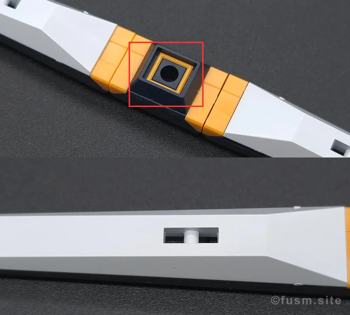 オプションパーツセット ガンプラ 19 (フィン・ファンネル) レビュー 付属品 04