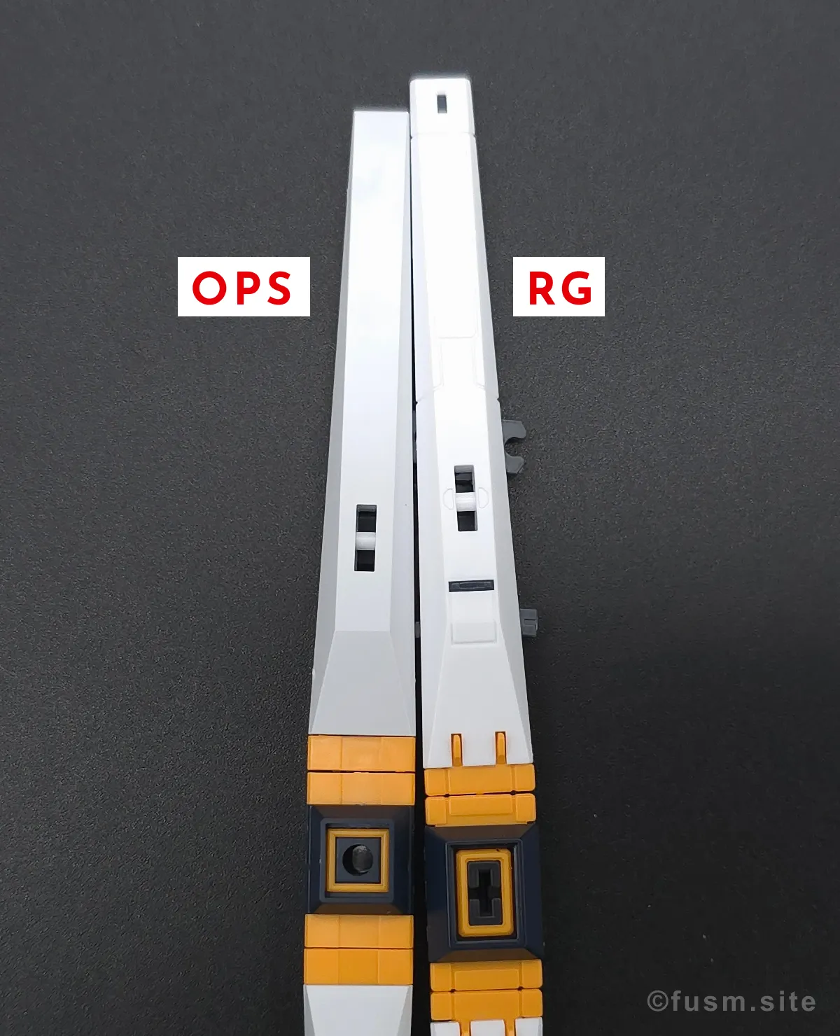 オプションパーツセット ガンプラ 19 (フィン・ファンネル) レビュー 付属品 08