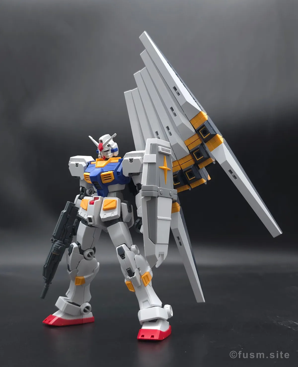 オプションパーツセット ガンプラ 19 (フィン・ファンネル) レビュー 多角的に見た全体の外観・素組み 09