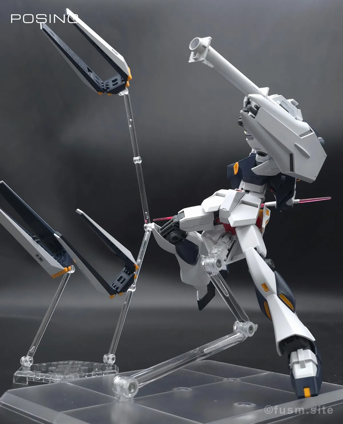 オプションパーツセット ガンプラ 19 (フィン・ファンネル) レビュー ポージング 05