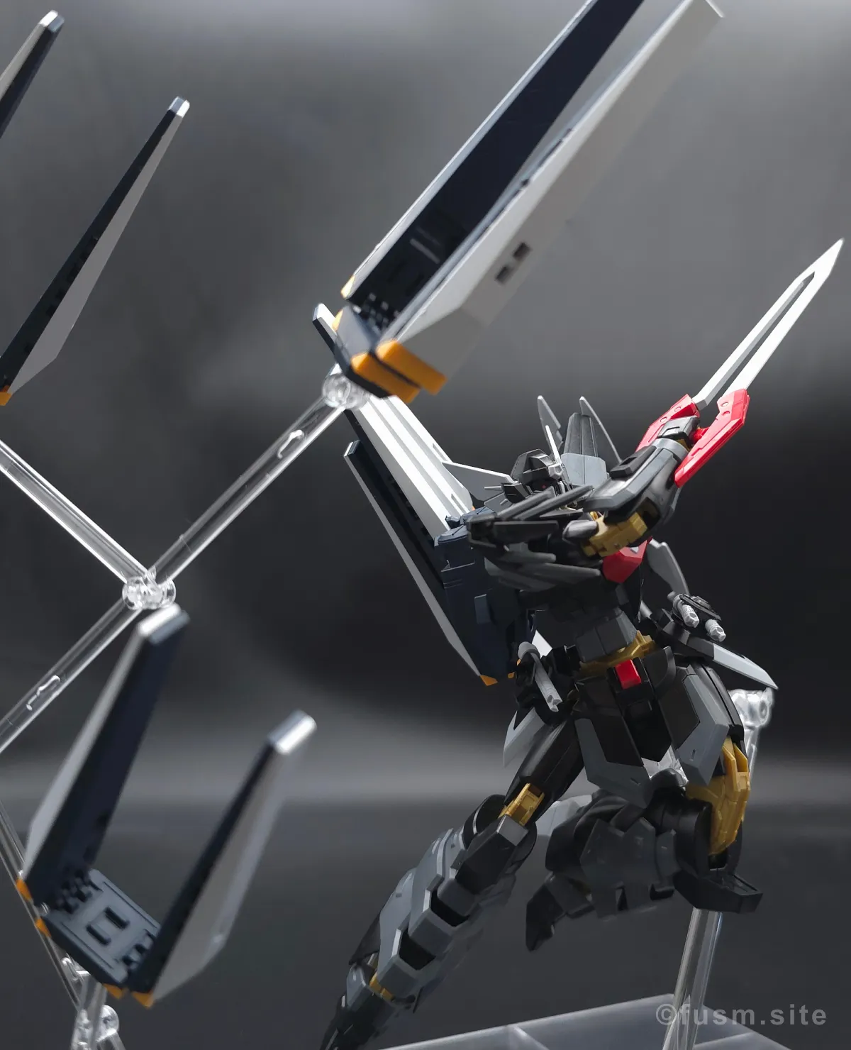 オプションパーツセット ガンプラ 19 (フィン・ファンネル) レビュー ポージング 07