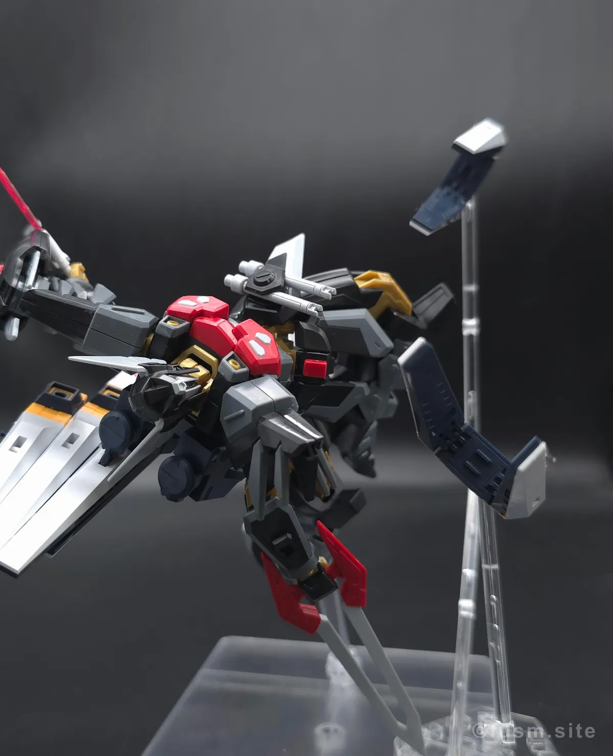 オプションパーツセット ガンプラ 19 (フィン・ファンネル) レビュー ポージング 08