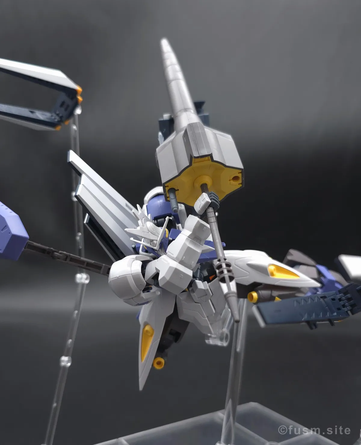 オプションパーツセット ガンプラ 19 (フィン・ファンネル) レビュー ポージング 13