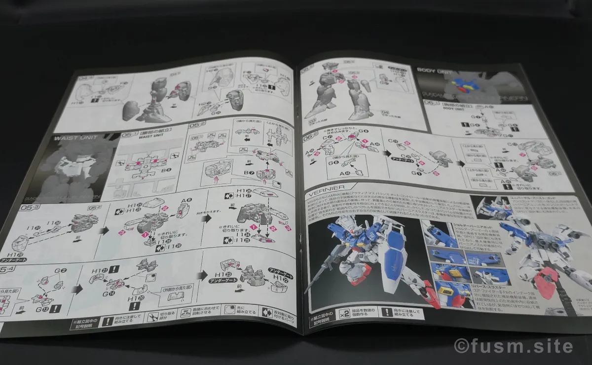 RG GP01 ガンダム試作1号機フルバーニアン レビュー パッケージ 05