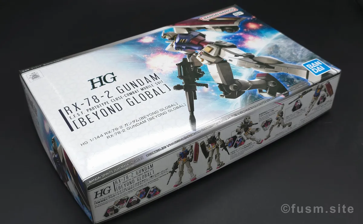 HG RX-78-2 ガンダム [BEYOND GLOBAL] レビュー パッケージ 02