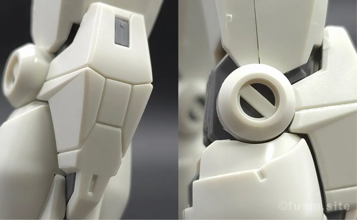 HG RX-78-2 ガンダム [BEYOND GLOBAL] レビュー 脚部ディテール 03