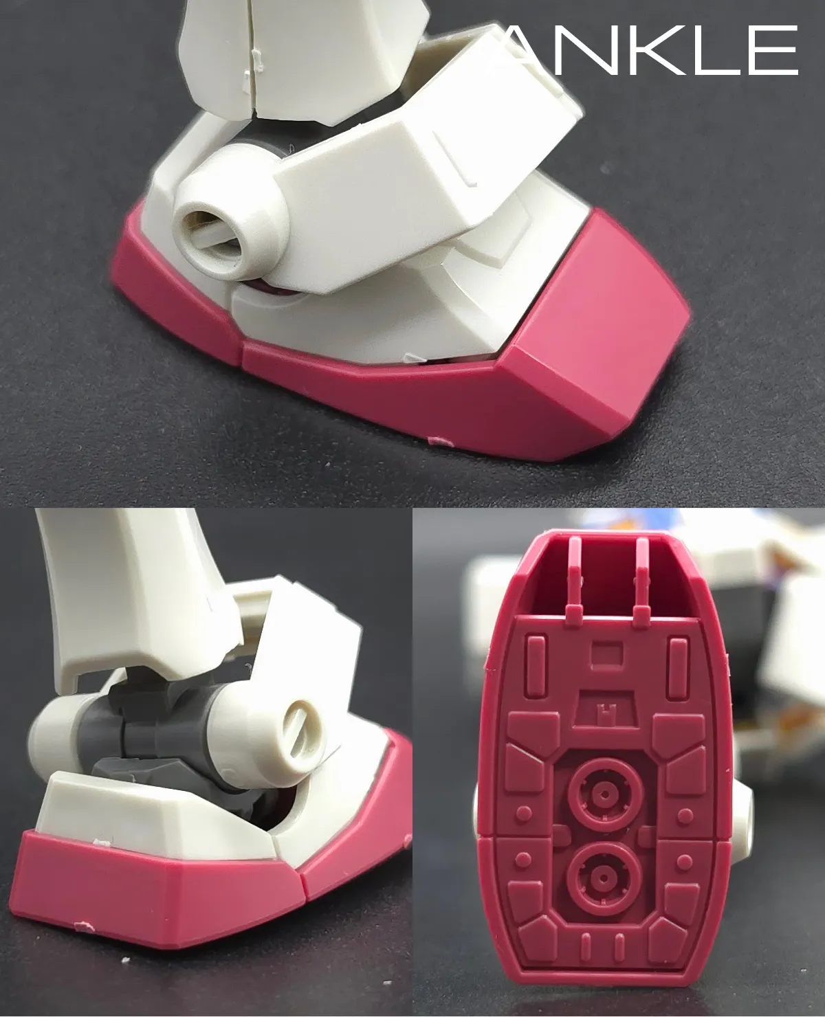 HG RX-78-2 ガンダム [BEYOND GLOBAL] レビュー 脚部ディテール 04