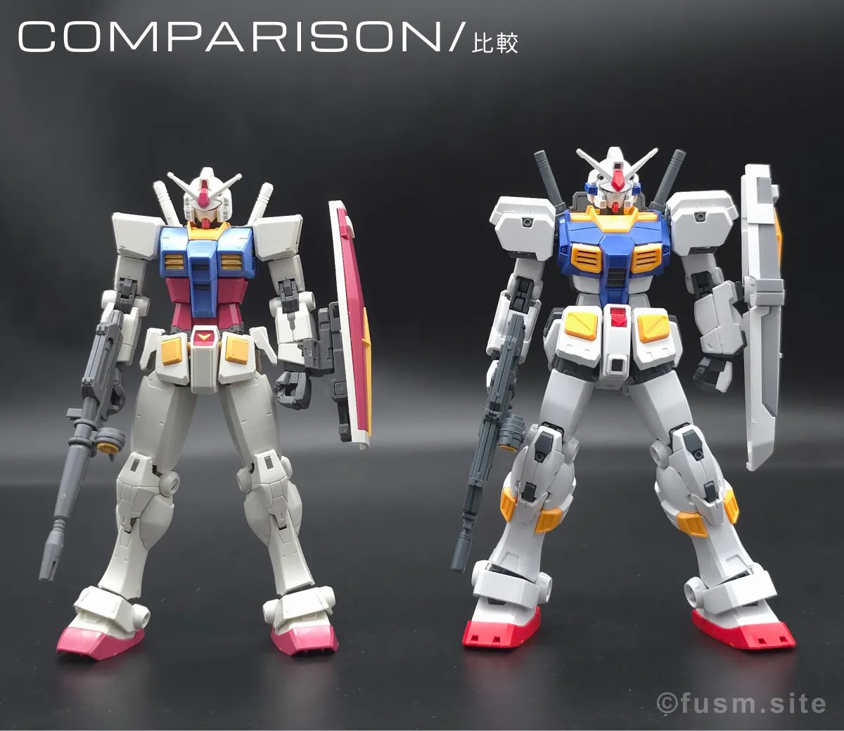 HG RX-78-2 ガンダム [BEYOND GLOBAL] レビュー 比較 01