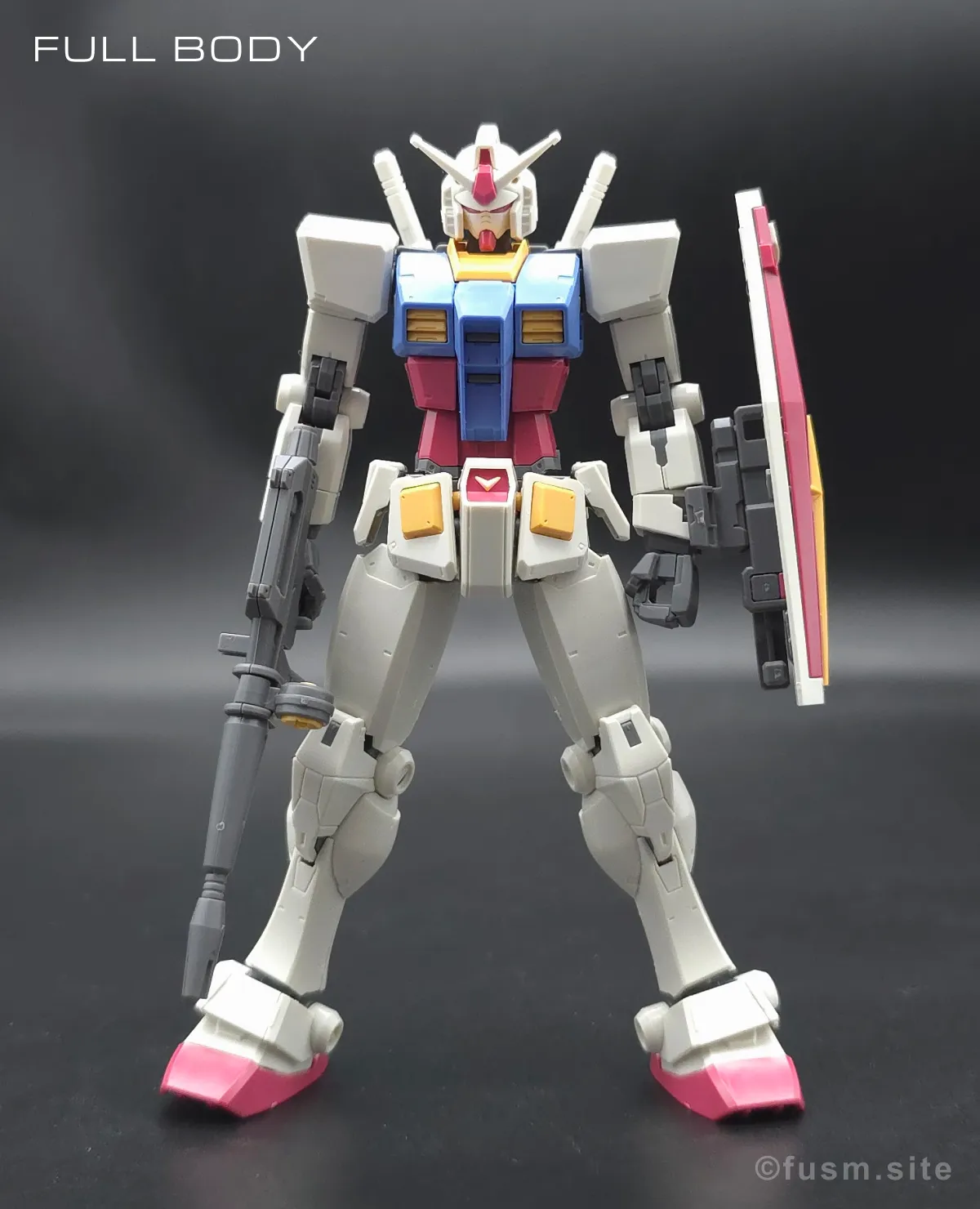 HG RX-78-2 ガンダム [BEYOND GLOBAL] レビュー 多角的に見た全体の外観・素組み 02