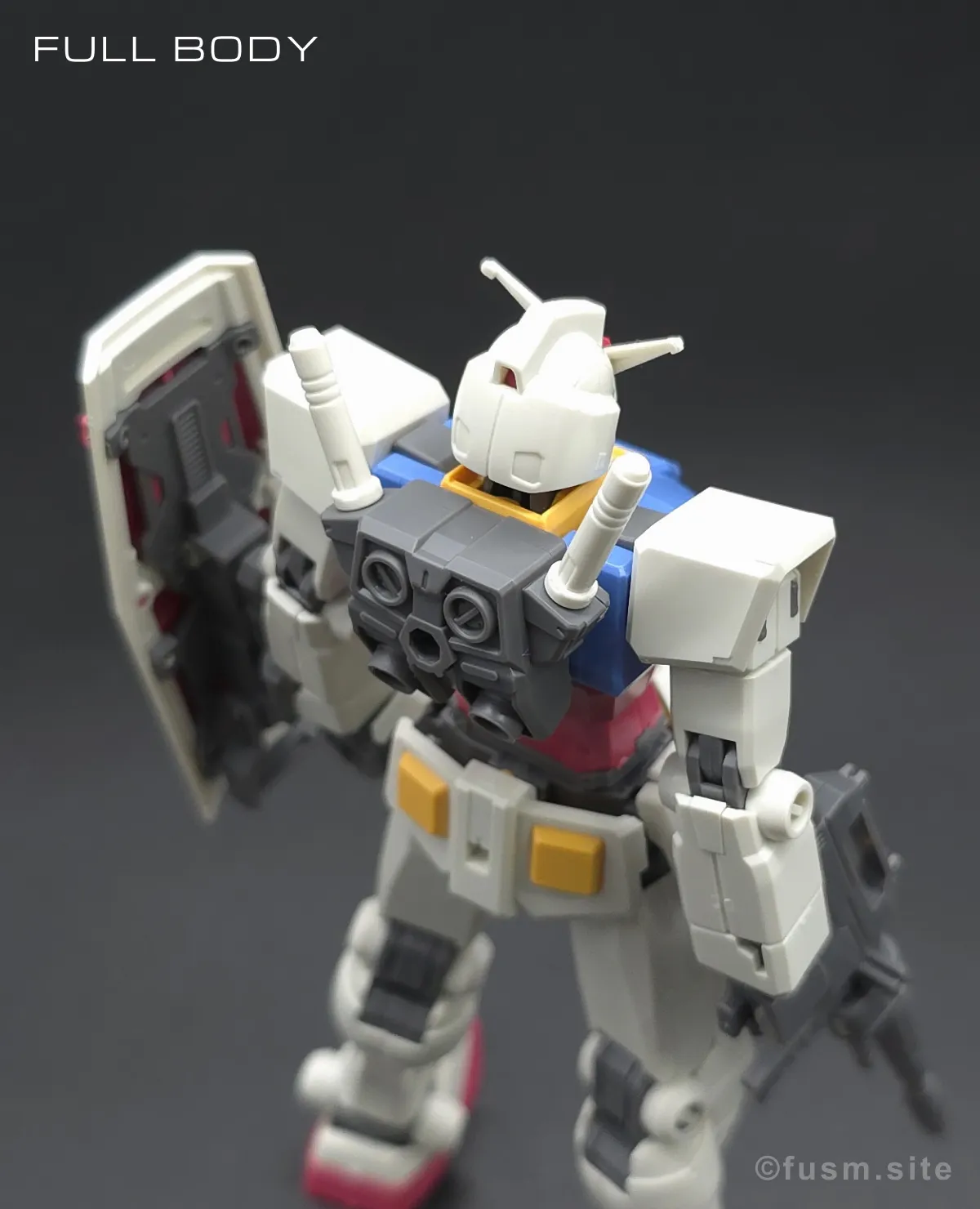 HG RX-78-2 ガンダム [BEYOND GLOBAL] レビュー 多角的に見た全体の外観・素組み 06