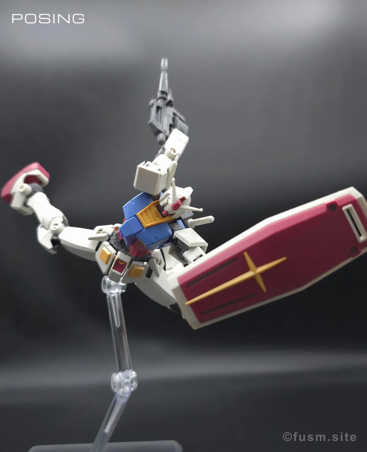 HG RX-78-2 ガンダム [BEYOND GLOBAL] レビュー ポージング 06