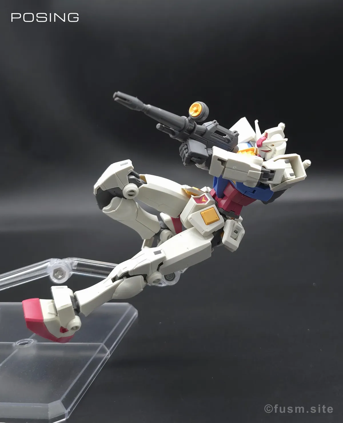 HG RX-78-2 ガンダム [BEYOND GLOBAL] レビュー ポージング 12