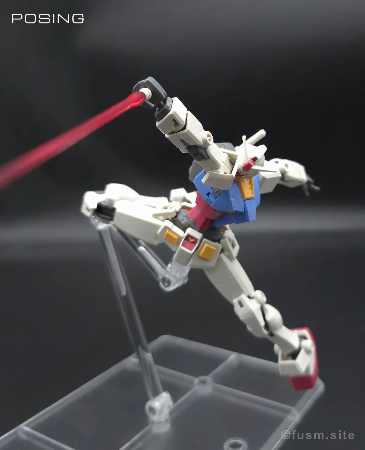 HG RX-78-2 ガンダム [BEYOND GLOBAL] レビュー ポージング 15