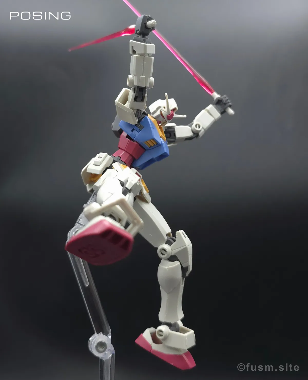 HG RX-78-2 ガンダム [BEYOND GLOBAL] レビュー ポージング 20