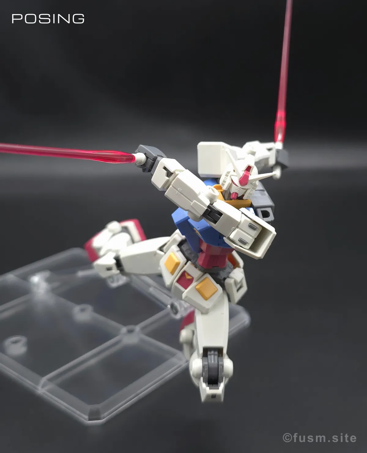 HG RX-78-2 ガンダム [BEYOND GLOBAL] レビュー ポージング 21