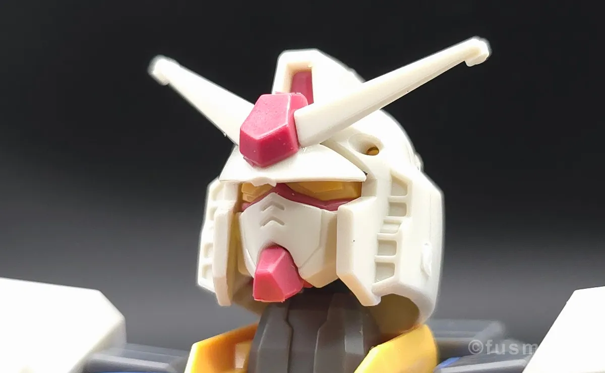 HG RX-78-2 ガンダム [BEYOND GLOBAL] レビュー 頭部ディテール 02