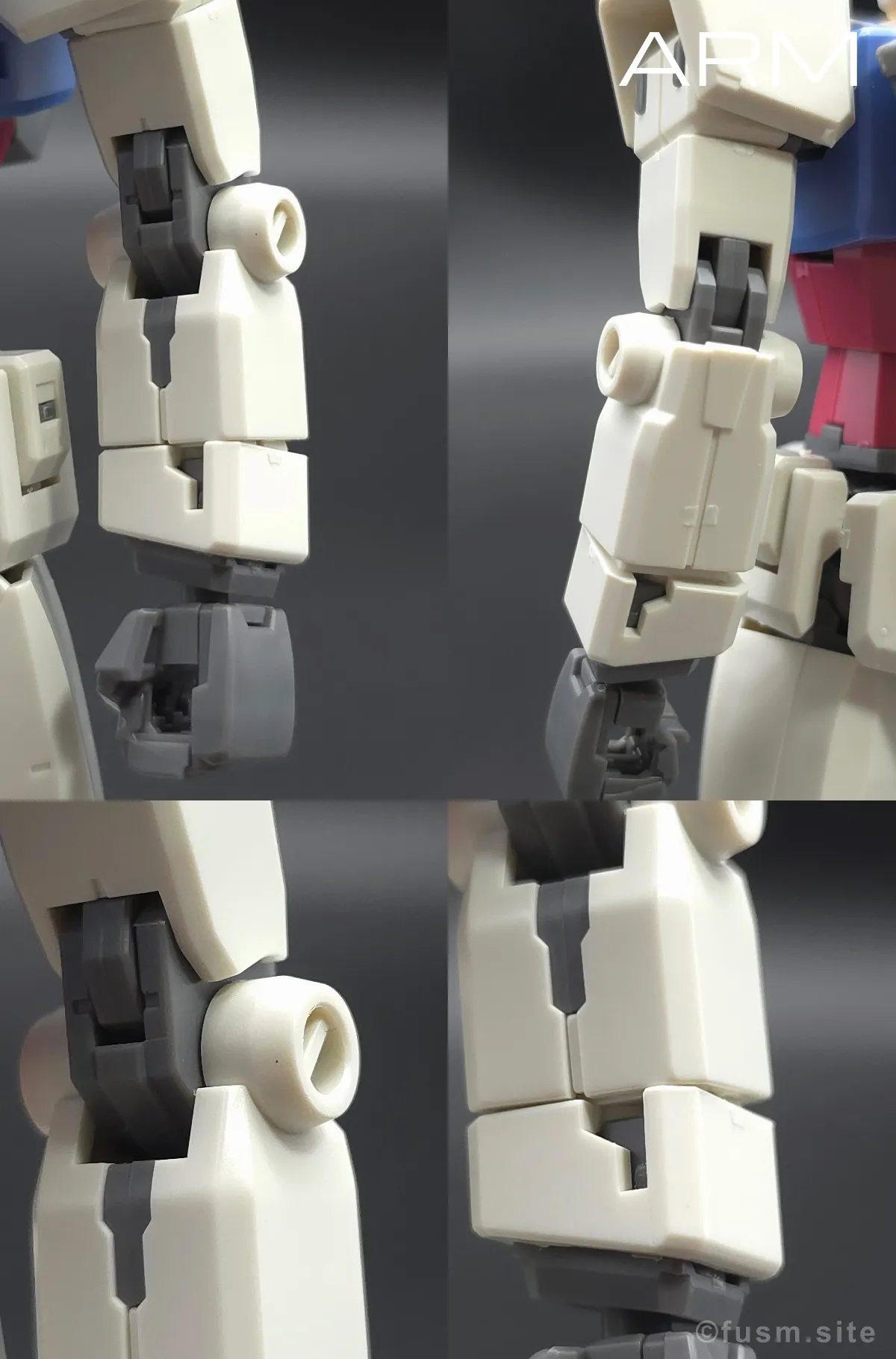 HG RX-78-2 ガンダム [BEYOND GLOBAL] レビュー 腕部ディテール 01