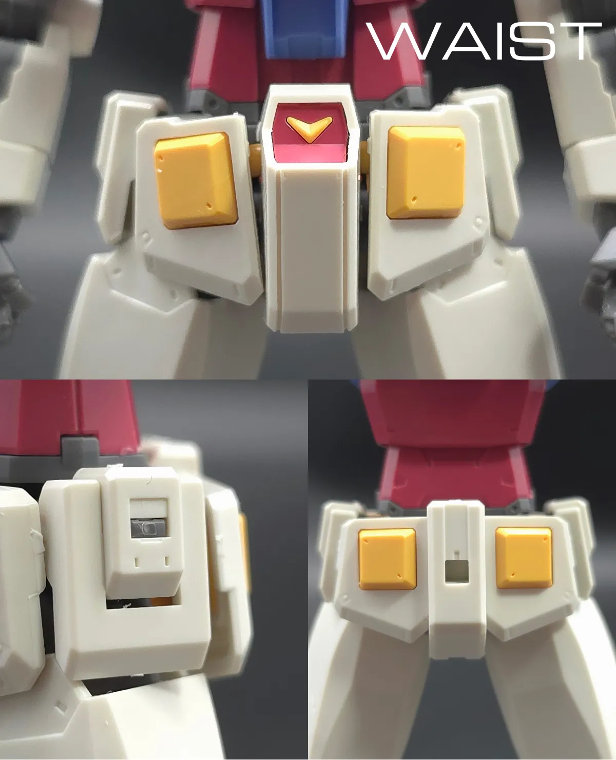 HG RX-78-2 ガンダム [BEYOND GLOBAL] レビュー 胴体ディテール 03