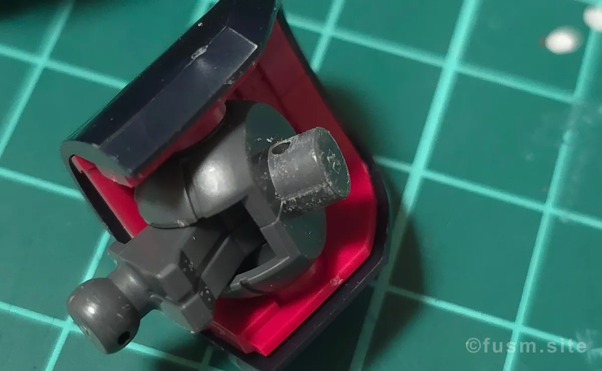 HG リック・ドム ガイア機/オルテガ機(GQ) レビュー 耐久力が弱い箇所 02