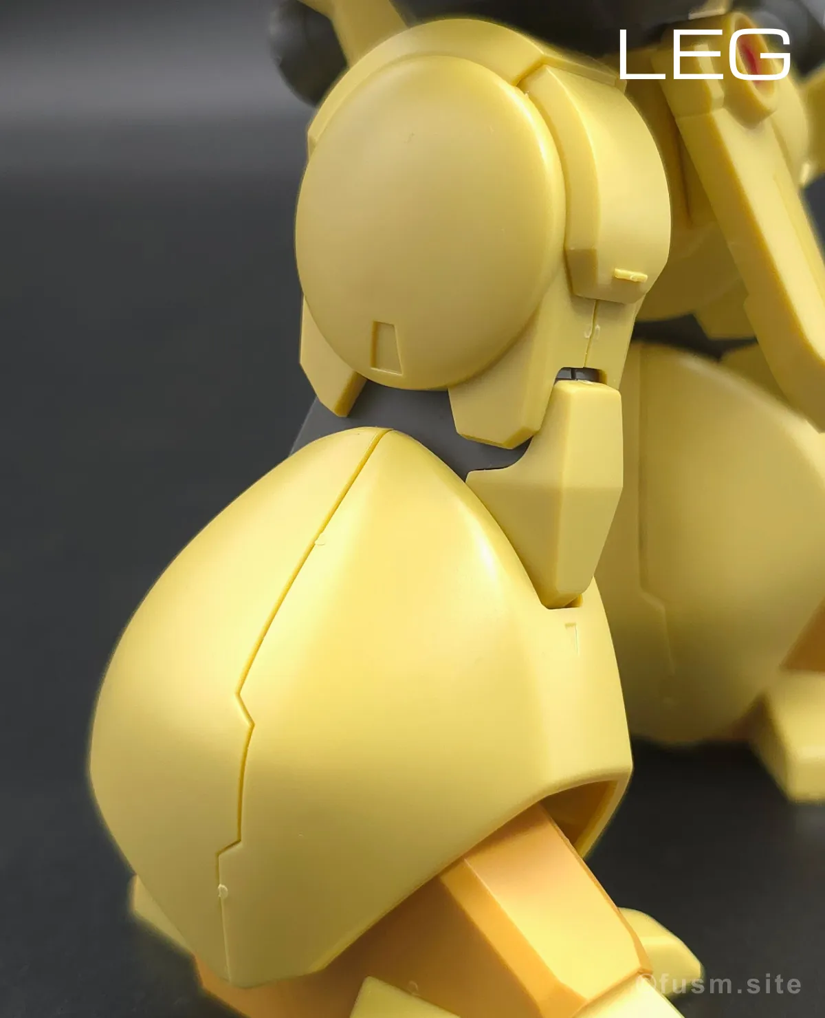 HGUC ズサ レビュー 脚部ディテール 01