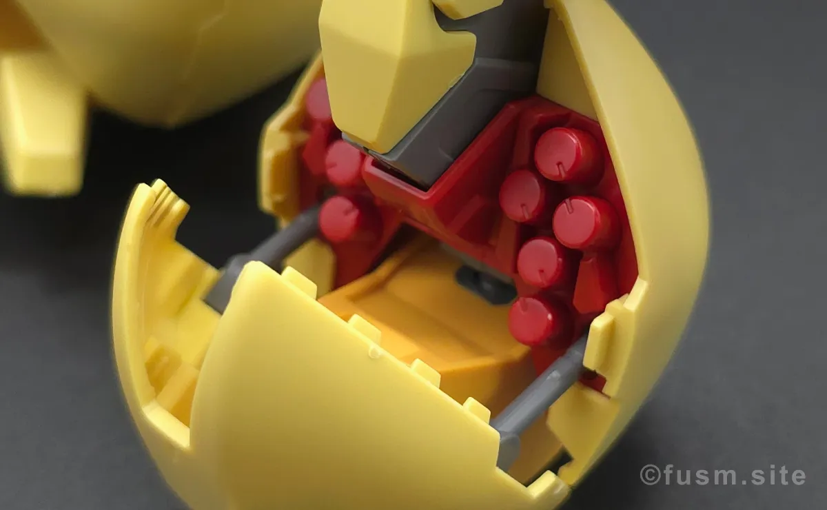 HGUC ズサ レビュー 脚部ディテール ギミック 02
