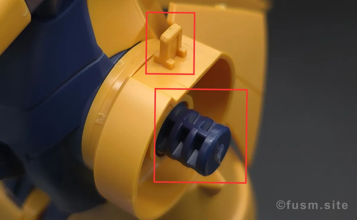 HGUC ズサ レビュー バックパックレビュー 08