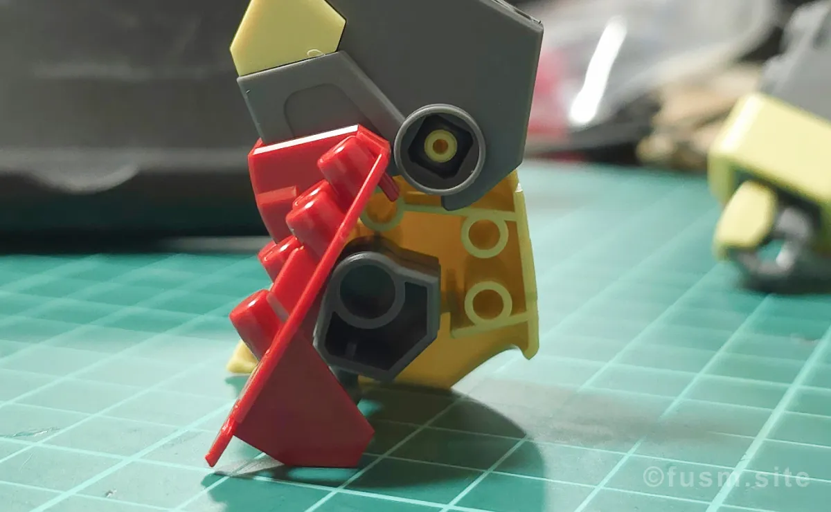 HGUC ズサ レビュー パーツ・構造・組み立て 01