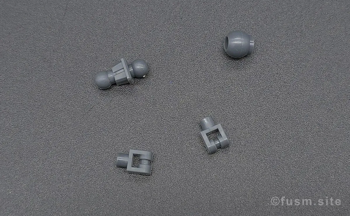 HGUC ズサ レビュー パーツ・構造・組み立て 03