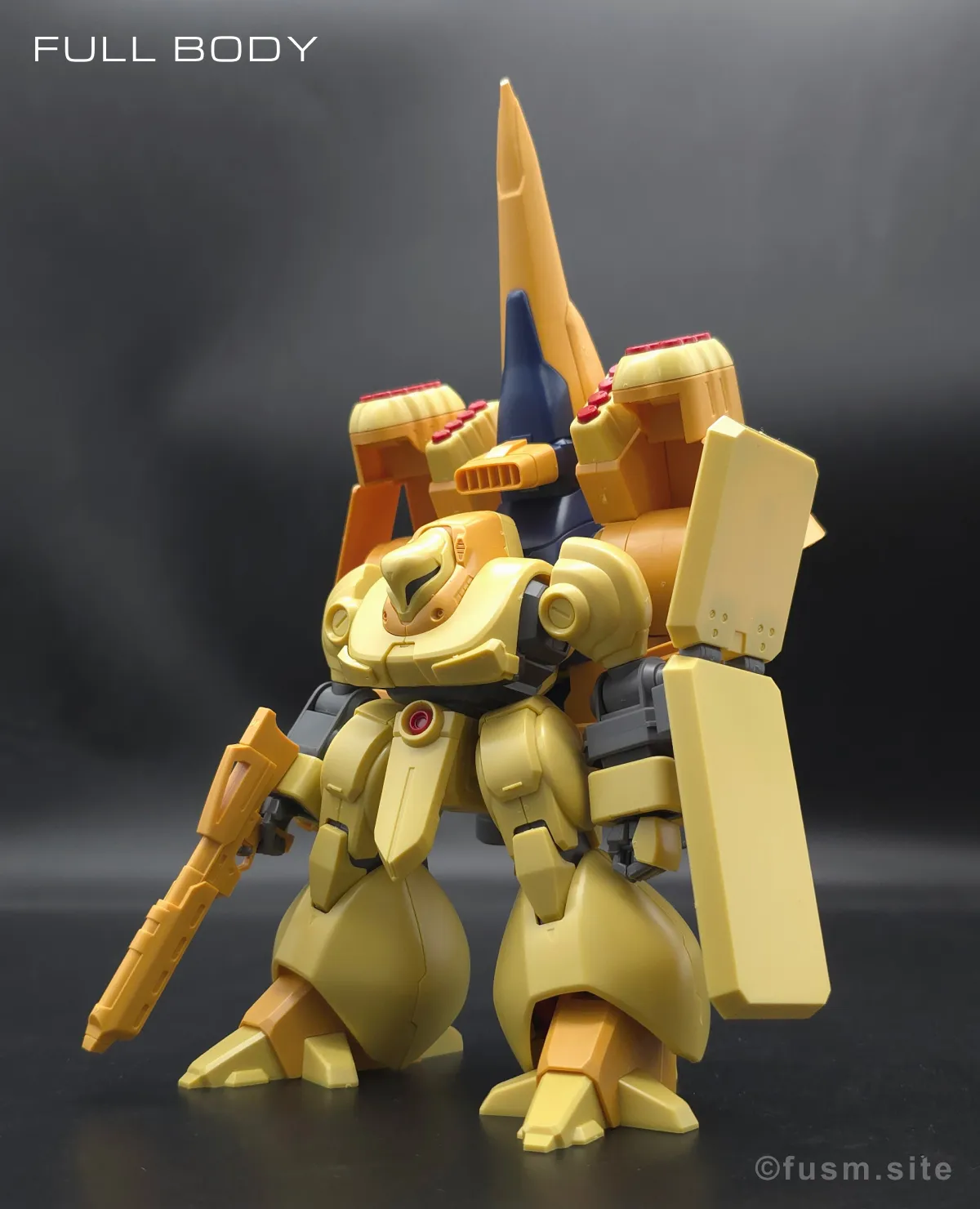 HGUC ズサ レビュー 多角的に見た全体の外観・素組み 02