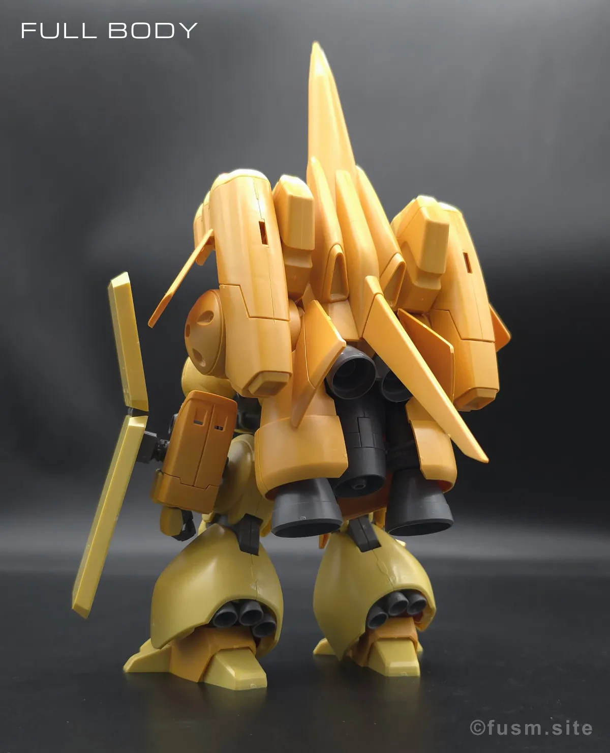 HGUC ズサ レビュー 多角的に見た全体の外観・素組み 03