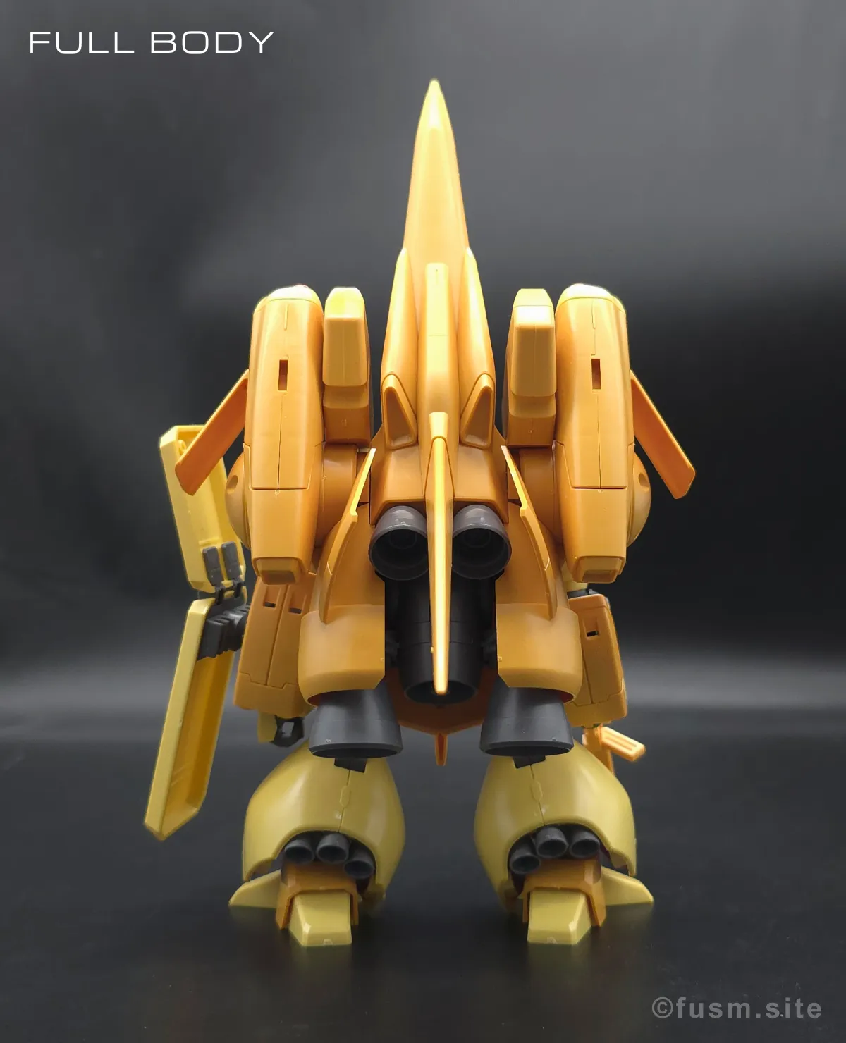 HGUC ズサ レビュー 多角的に見た全体の外観・素組み 04