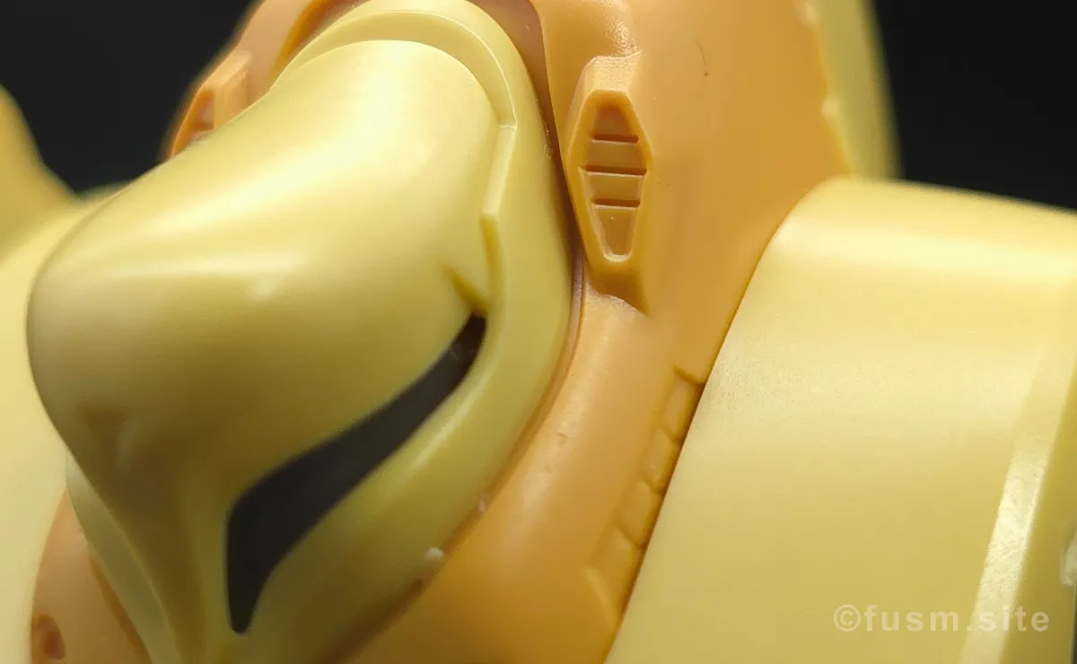 HGUC ズサ レビュー 頭部ディテール 02