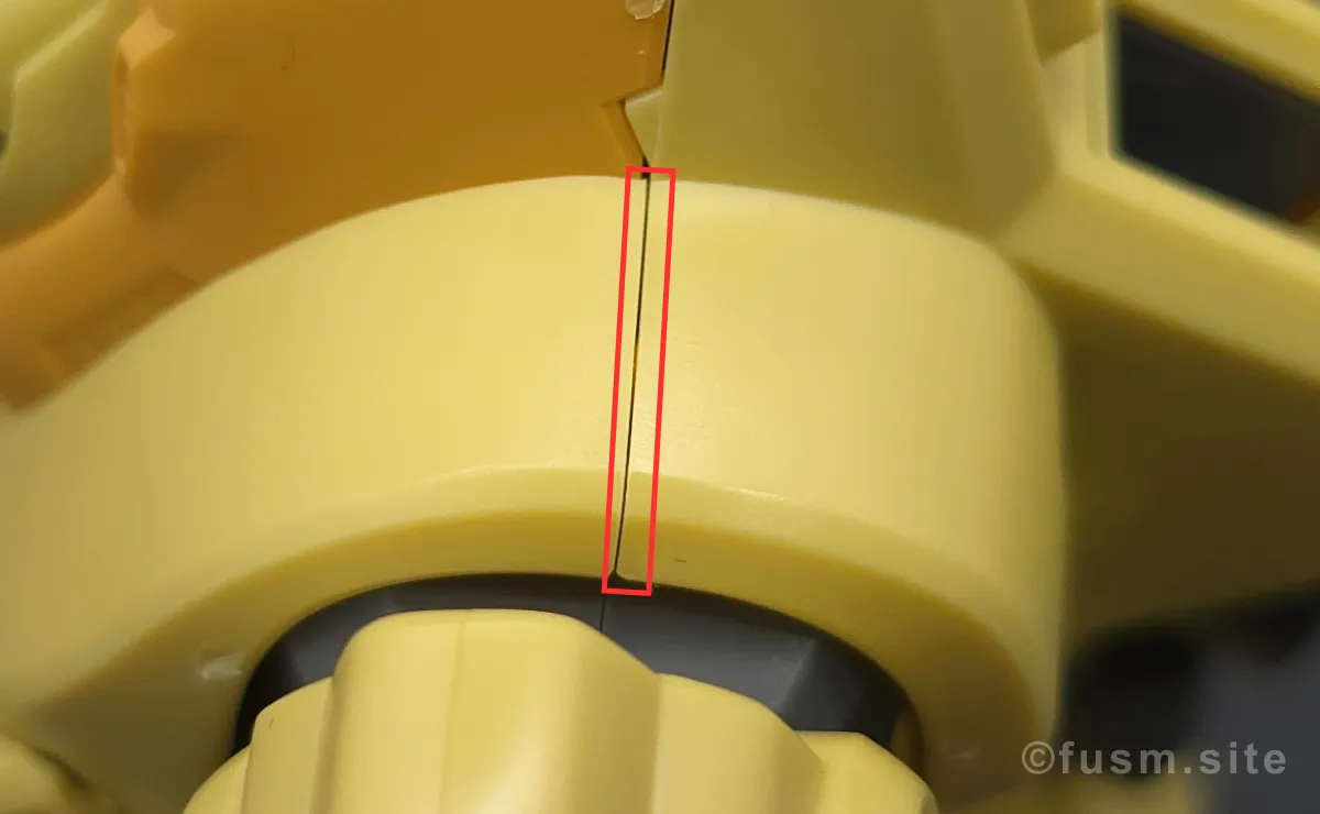 HGUC ズサ レビュー 肩ディテール 02