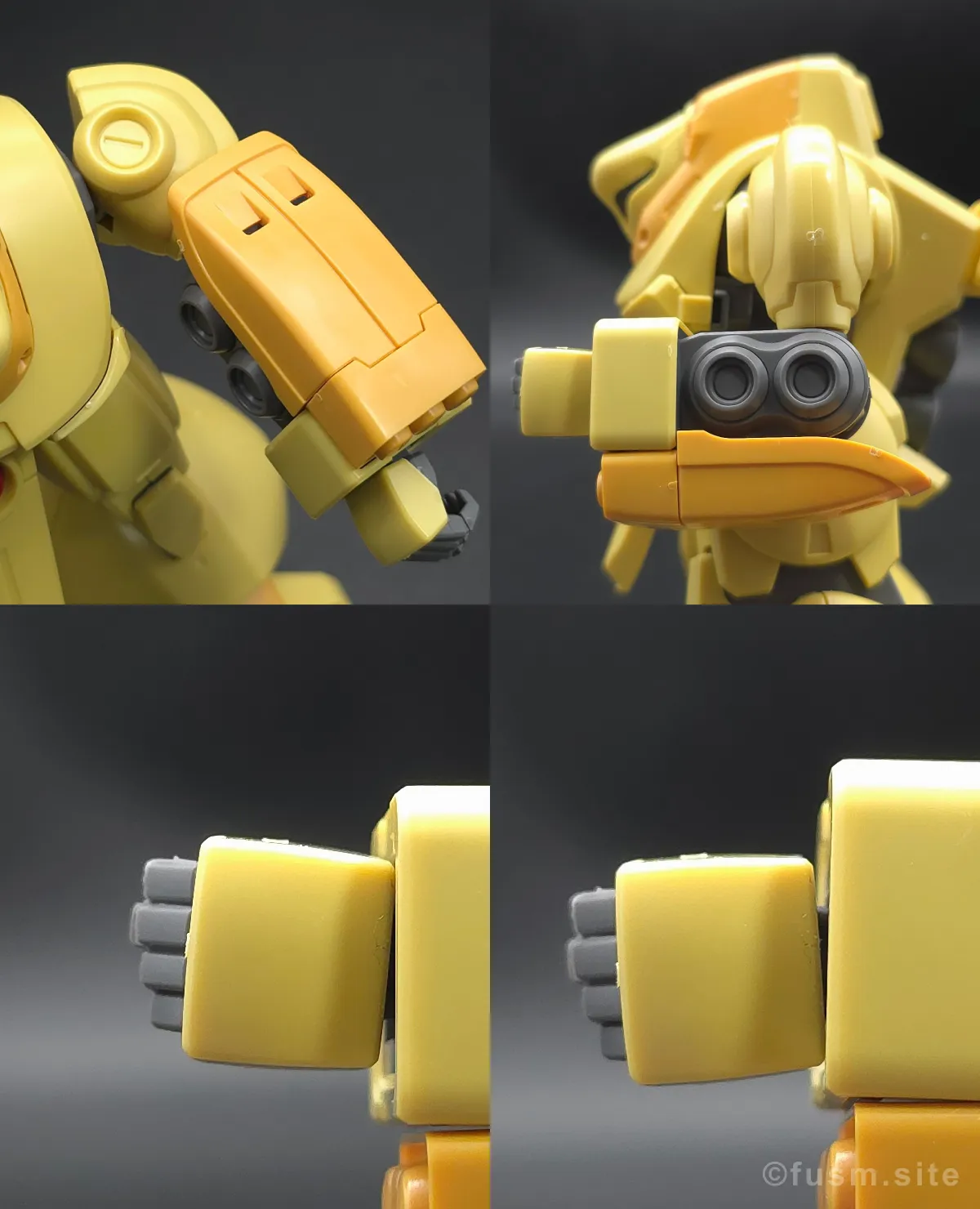 HGUC ズサ レビュー 腕部ディテール 可動域 01